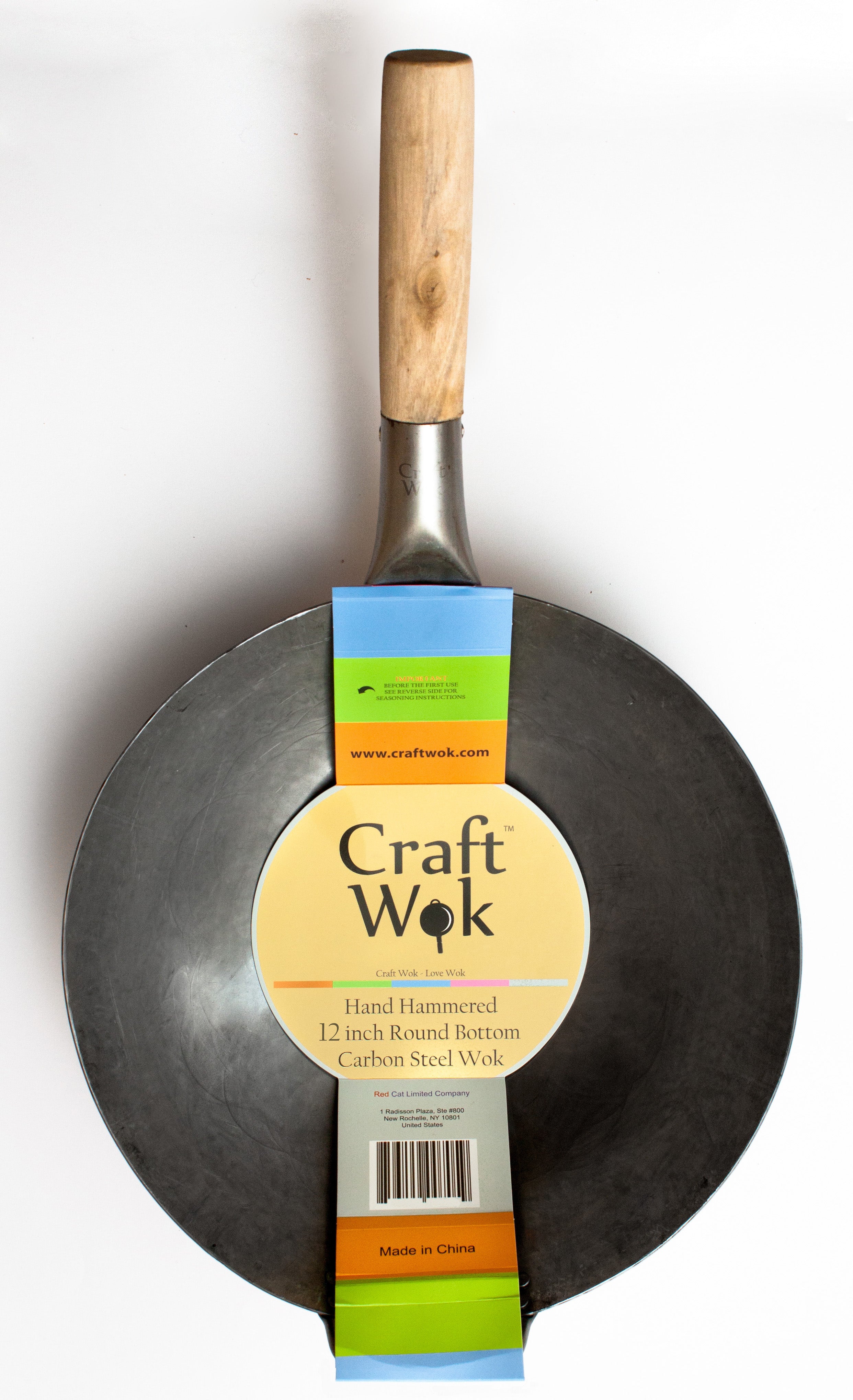 12 Carbon Steel Nonstick Wok - Made By Design 1 ct